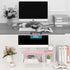 ELITEROO 2 Tier Desktop Shelf - Independent Stackable Desk Stand, Adjustable Freestanding Mini Bookshelf, Pink