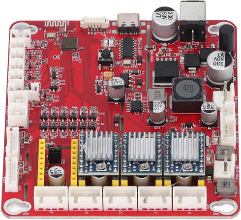 3 1.1 Engraving Machine Accessory Axes Control Board with Type C Interface, GRBL Firmware, PWM TTL Sign Control, Plug