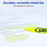 AVERY Hi-Liter Desk-Style Highlighters, 2 Yellow Highlighters, Smear Safe Ink, Chisel Tip (24081)