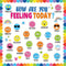 Feeling Bulletin Board Set for Classroom Decor - How are You Feeling Today Posters, Emotion Cutouts, Feeling Chart for
