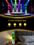 Remote,17-Color Lamp,15.5 Inch AONESY Liquid Motion Lamps with Changing Mood Large LED Night Light, Soothing Table Lamp