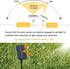 16.4Ft 320 8 Solar Powered Strip Lights Outdoor Waterproof, LED Strip Lights with Remote, Timer, Modes, Cuttable, Strip