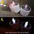6 Pack Cool White Flickering Outdoor Waterproof Solar Powered Electric Candles, Solar LED Rechargeable Flameless Votive