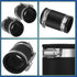 5 Pcs Flexible TPE Coupling with Stainless Steel Clamps for Plastic and Copper Plumbing Connections