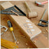 200pcs NUOBESTY Plastic Hinge Dowel Inserts Self-Tapping Screws for Cabinet Door Repair and Installation Plastic