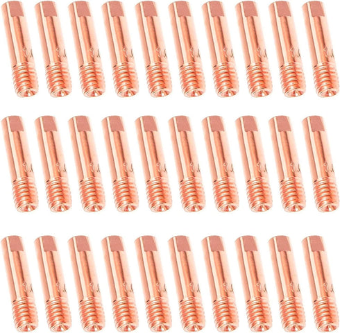 FORTON 30-Pack Mig Welder Tips 0.035" Contact Tip for Mig Welding Gun, Copper