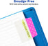 Avery Multiuse Ultra Tabs, 2" x 1.5", Assorted Pastel Dots, 24 Repositionable Tabs (74773)
