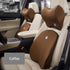 50D Tailbone Ergocar The Third Generation Open-Cell Neck Pillow&Lumbar Cushion with Slow Rebound Memory Foam Relieve