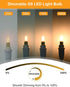 10 Pack Dimmable G9 Bulbs 40W 2700K, 450 4W 360 LED - Equivalent Chandelier Lights, Warm White Lumen, Bi-Pin Standard