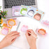 Cute Animal Sticky Notes | 8 Pack Kawaii Self-Stick Notes | Cartoon Markers Flags | 160 Sheets