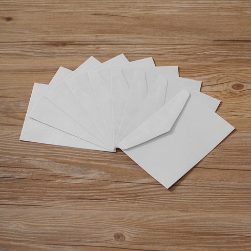 Tanshuqin 50 Pack White Envelopes, 5x7 Self-Seal A7 Invitation Envelopes for Personalize Gift Cards, Mailing