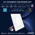 3-4 Inch 7.5W, 5CCT 2700K-5000K, 650LM, Dimmable 4 Inch LUXRITE Square LED Flush Mount & Recessed Light, Magnetic Trim