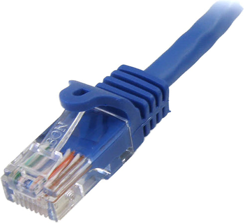 1 CAT5E STARTECH.COM FT Blue SNAGLESS UTP Patch Cable