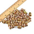 80 Pieces 1/4"-20 Wood Inserts Bolt Furniture Screw, Nut Threaded Fastener Connector Hex Socket Drive for Wood