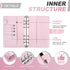 Onlyesh Budget Binder, Cash Envelopes for Budgeting, 28Pcs Budget Planner with Cash Envelopes (Shiny Pink)
