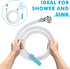 5FT 3" Slip-On Tub Hose - Flexible Faucet Sprayer Attachment for Cleaning & Pet Care - No Installation - Fits Faucets