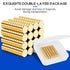 Small Magnets 120PCS 6x2mm, Golden Strong Rare Earth Tiny Neodymium Disc Magnets for Crafts, DIY