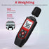 30-130dB BTNTA Decibel Meter, Digital Sound Level Meter A-Weighted, Portable SPL Tester with Backlit LCD Screen, Noise