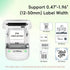 P50 2 Inch Label Makers, Bluetooth Label Maker Printer with 1pc 40x30mm Label, Portable Thermal Printer for Small