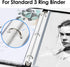 KTRIO 500 Pack Clear Sheet Protectors 8.5 x 11 inch for 3 Ring Binder, Top Loading Plastic Sleeves, Letter Size
