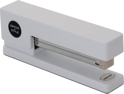 Precision Jam-Free Full Strip Non-Skid Stapler, White by Office Style