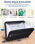 Sooez Heavy Duty Accordion File Organizer, Portable 12 Pockets Expanding File Folders for School & Office Supplies