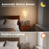 Picture,3000K 2Pack LAVAED Motion Sensor Lights Indoor,LED Rechargeable Battery Operated Wall Sconce Magnetic Stairway
