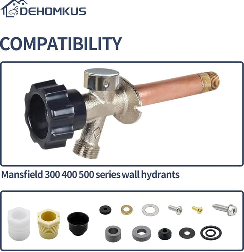 630-7755 Wall Hydrant Repair Kit Compatible with Mansfield 300, 400, 500 Series Wall Hydrants