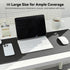 Large Waterproof Gaming Mouse Pad, Non-Slip Rubber Base, Smooth Surface Desk Mat, 27.5"x11.8"x0.08", Dark Gray
