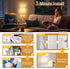 Set 2 Dimmable 3 Shenmoyl Plug in Wall Sconces of - Light Modes, Soft Fabric Linen Shade, Easy Install Wall Lamp