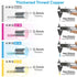 TICONN 200 PCS Heat Shrink Butt Connectors Kit, AWG 24 – 10, Insulated Waterproof Electrical Marine Automotive Terminals