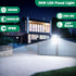 30W IP66 5000K 3600LM 6ft LED Flood Light Outdoor, Waterproof Daylight White Super Brighter Work Light with Cord