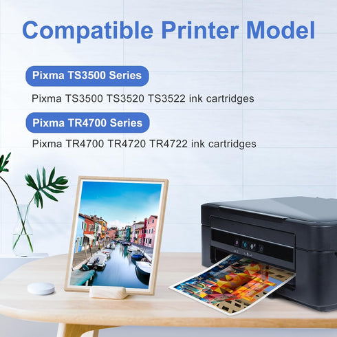 myCartridge SUPRINT Remanufactured Ink Cartridge Replacement Combo Pack for Canon Printer 275 276