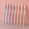 WRITECH Gel Pens Fine Point 0.5mm, Silent Retractable Extra Fine Needle Point, 8ct for Journaling, Drawing, Notetaking.