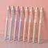 WRITECH Gel Pens Fine Point 0.5mm, Silent Retractable Extra Fine Needle Point, 8ct for Journaling, Drawing, Notetaking.