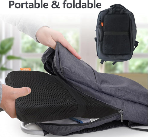 Comfortable Foldable Travel Seat Cushion for Airplane & Office