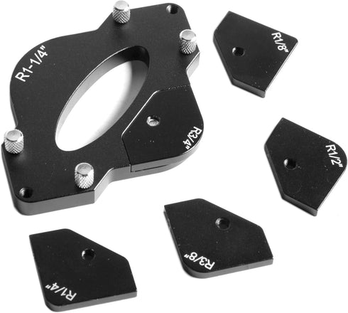 WEN 7-Piece Corner Radius Jig and Template Set for Routers (RA001R)