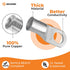 SELTERM 15pcs 2/0 AWG 1/2" Stud UL Marine Grade Battery Terminal Connectors, Tinned Copper Cable Lugs