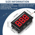 2 Pieces -30-800 Degree Centigrade Digital Temperature Meter with K-Type Thermocouple