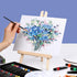 ESRICH 2 Pack 11.8" Wood Easels, Small Tabletop Display Stand for Painting, Kids Student Easels