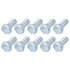 Hex Bolts (5/16-24x3/4") 100Pcs, Carbon Steel Zinc Plated Fully Threaded Hex Head Screw Bolt for Furniture
