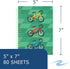 ROARING SPRING Lifenotes Recycled Spiral Notebook, 80 Sheets, 7" x 5", College Ruled, Sold as a 4 Pack of Assorted Covers