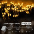 100LED 8 Solar String Lights Outdoor Waterproof Christmas Fairy Light Modes Garden Christmas Easter Halloween