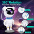 NICAYET 2-10 Star Projector Galaxy Night Light,Birthday Gifts Toys for Year Old Boys Girls- Astronaut Starry Nebula