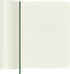 Moleskine Classic Soft Cover Notebook: XL (7.5" x 9.5") Ruled/Lined, Myrtle Green, 192 Pages