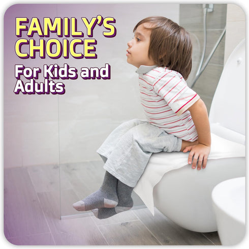 FIFCO 50 Pcs Disposable Toilet Seat Cover - Biodegradable and Flushable Toilet Seat Liners for Public Toilets | Compact