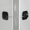 Refrigerator Lock, Heavy Duty Combination Lock for Cabinets, Drawers, Easy Install Safety Lock, Black-1Pack