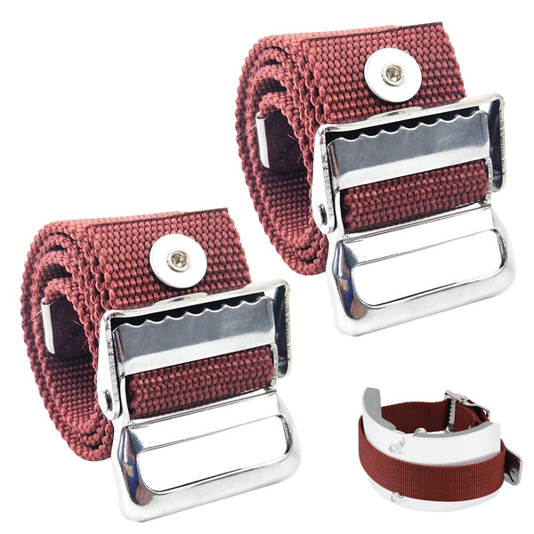 2PCS Adjustable Nylon Leg Band Straps for Drywall Stilts, Replacement Kit for Home Improvement and High Wall Painting