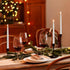 50 9.7 Inch Baquler Pcs Flameless Taper Candles Battery Operated Taper Candles Bulk LED Flickering White Candlesticks