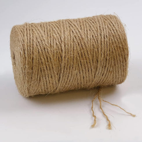 600 Packing 2mm 600feet) PerkHomy Natural Jute Twine Feet Long Twine String for Crafts Gift Wrapping Gardening Crochet